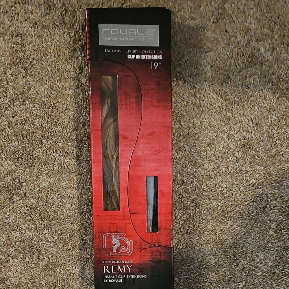 Remy Clip-In Hair Extensions - Brown